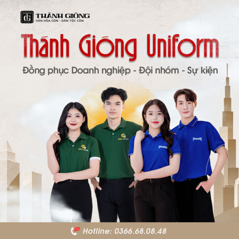 Thánh Gióng Uniform - Đơn vị chuyên cung cấp đồng phục