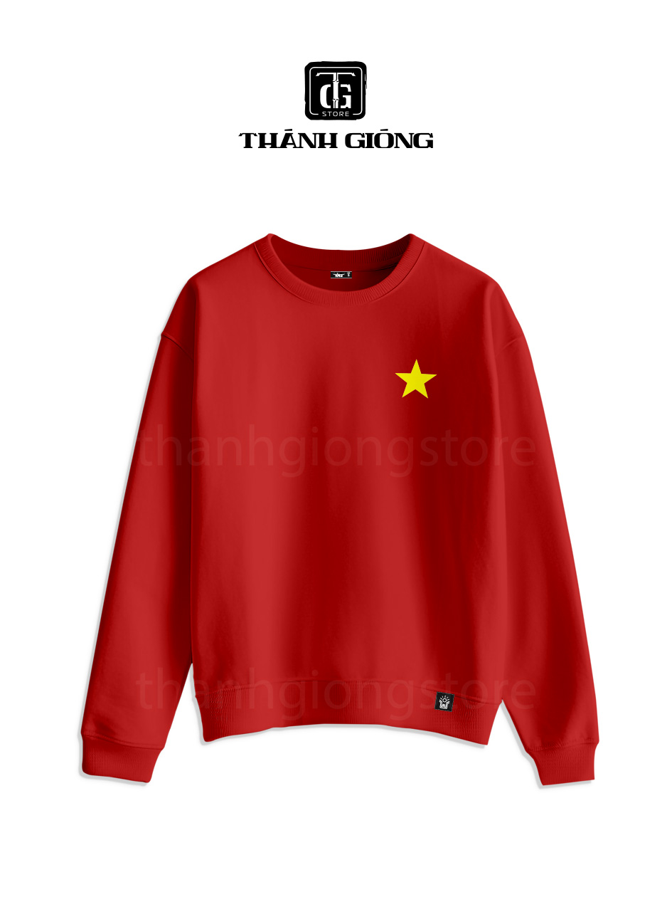 sweater đỏ - cờ